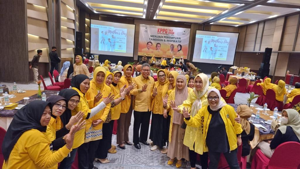 Peringati Hari Ibu, Taufan Pawe Minta KPPG Sulsel Siapkan Perempuan Tangguh untuk Caleg Golkar